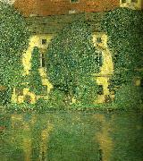 Gustav Klimt slottet kammer vid attersee USA oil painting artist